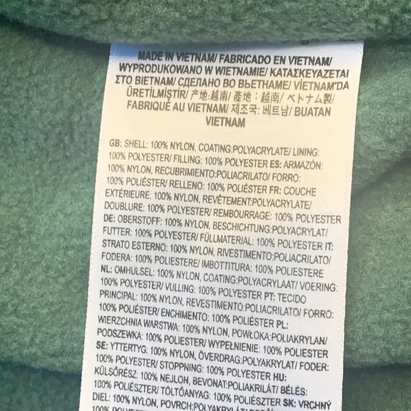 VANS Jacket Which Way Green New - Picture 6 of 12